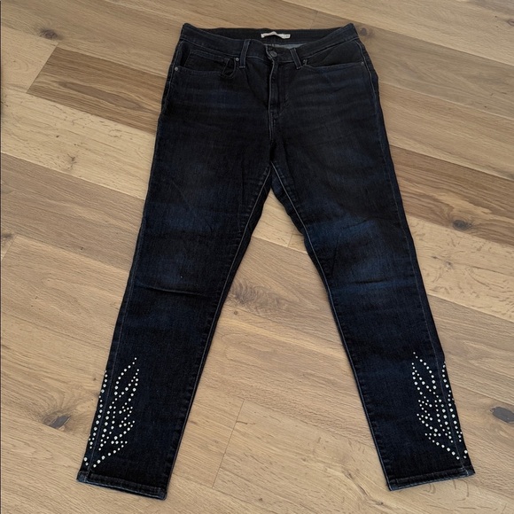 👖 Levi’s 721 High Rise Skinny Jeans – Dark Gray / Black
Size 30 - Picture 1 of 10